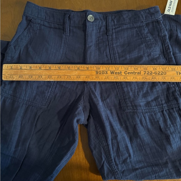 Old Navy New With Tags Womans 100% Cotton Loose Lightweight Pants Size 6 - Picture 12 of 13